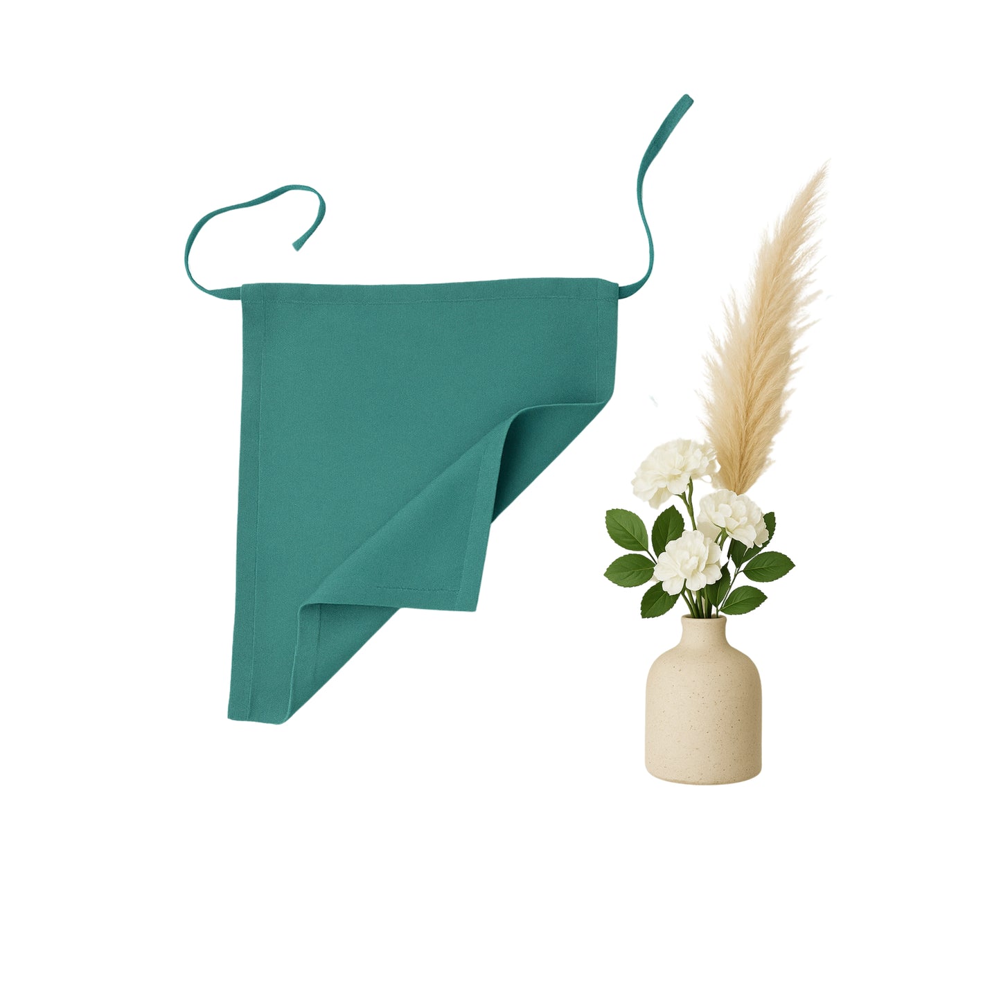 Teal Serenity Niqab – Breathable Elegance for Daily Wear